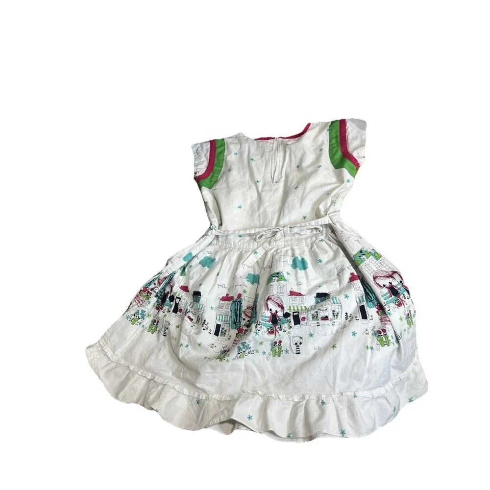 Vintage Rose Girl Brand Village Multicolor Dress Size 38 (US 7/8) Retro Classic